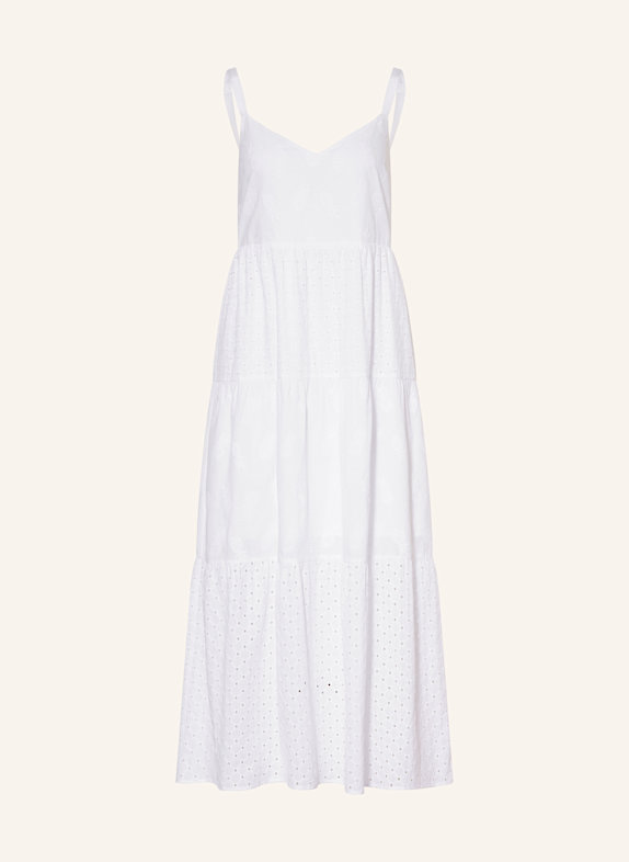 MARC CAIN Kleid mit Lochspitze 100 WHITE