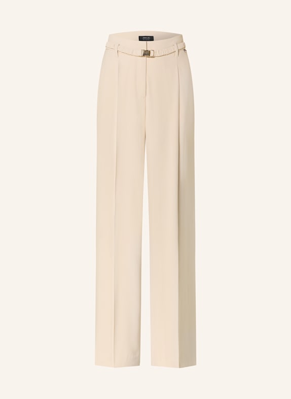 MARC CAIN WICHITA paperbag trousers 137 bright sandstone