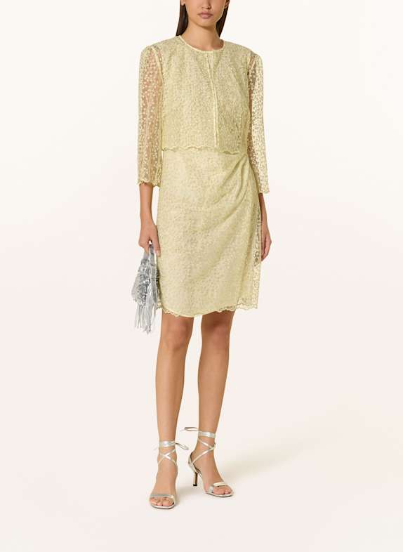 MARC CAIN Bolero mit Glitzergarn 405 bright vanilla