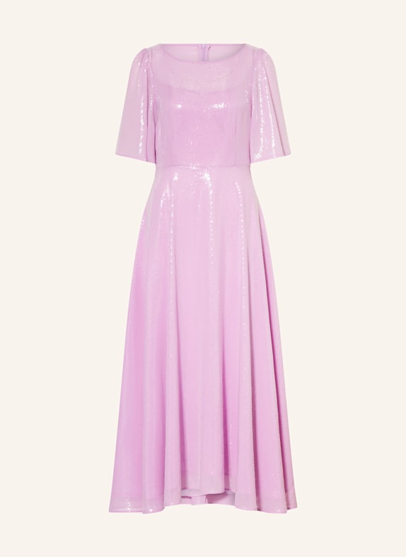 MARC CAIN Cocktail dress with sequins 707 deep lavender