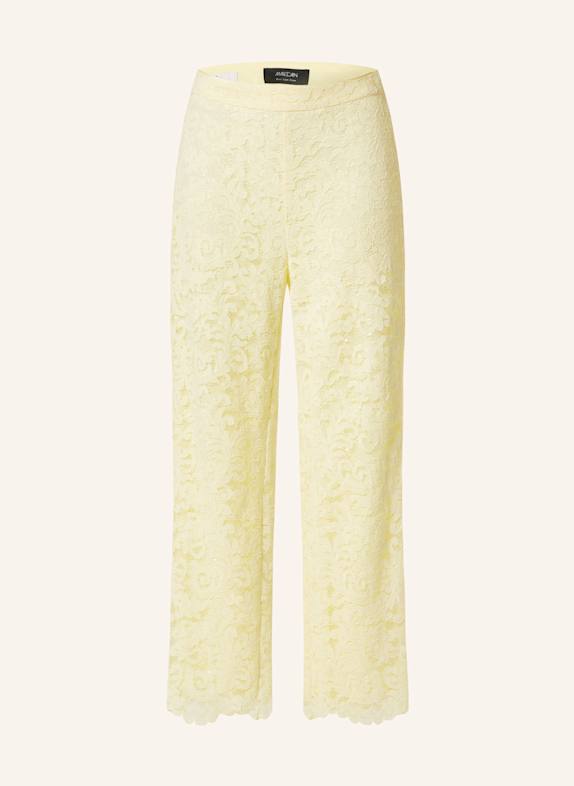 MARC CAIN Spitzenhose FRIA mit Pailletten 405 bright vanilla