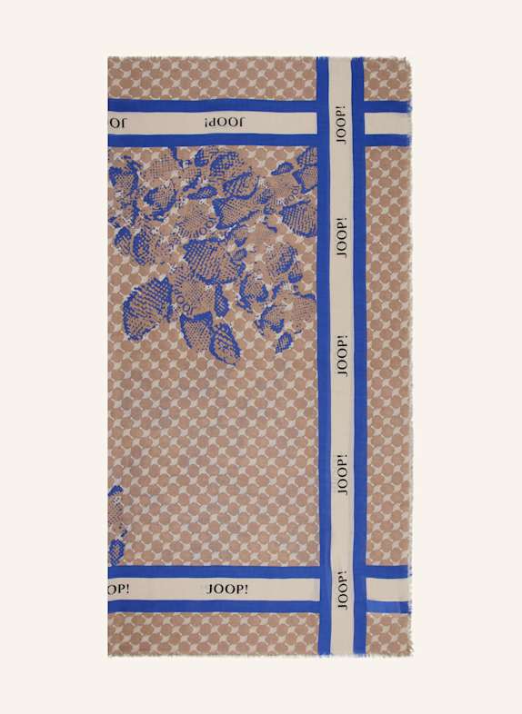 JOOP! Tuch ANNI BLAU/ BEIGE/ SCHWARZ
