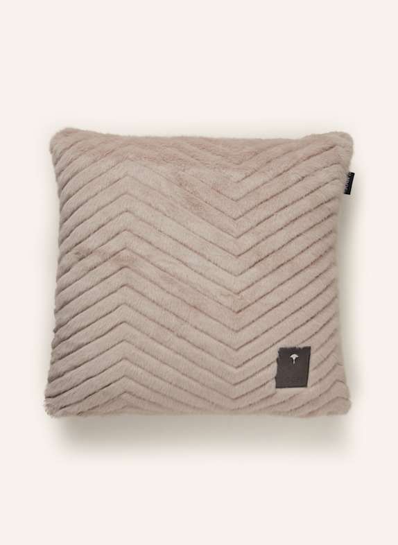 JOOP! Dekokissenhülle J!ELEGANT aus Kunstfell BEIGE