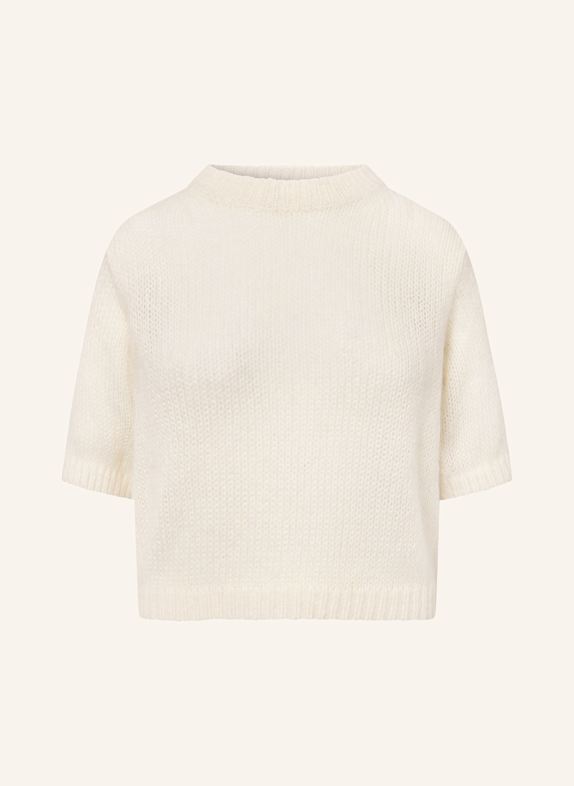 JOOP! Strickshirt KIMA mit Alpaka WEISS