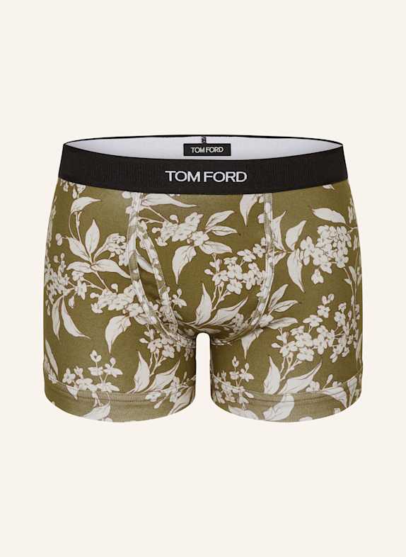 TOM FORD Boxershorts OLIV/ HELLGRAU