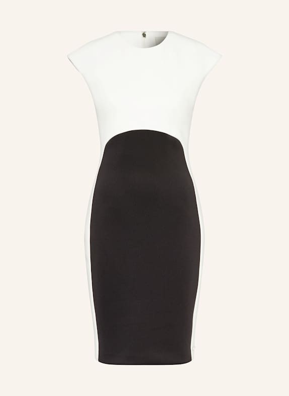 Calvin Klein Etuikleid SCHWARZ/ WEISS