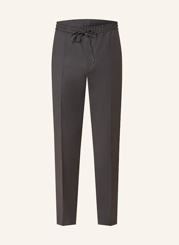 Calvin Klein Hose im Jogging-Stil Tapered Fit DUNKELGRAU