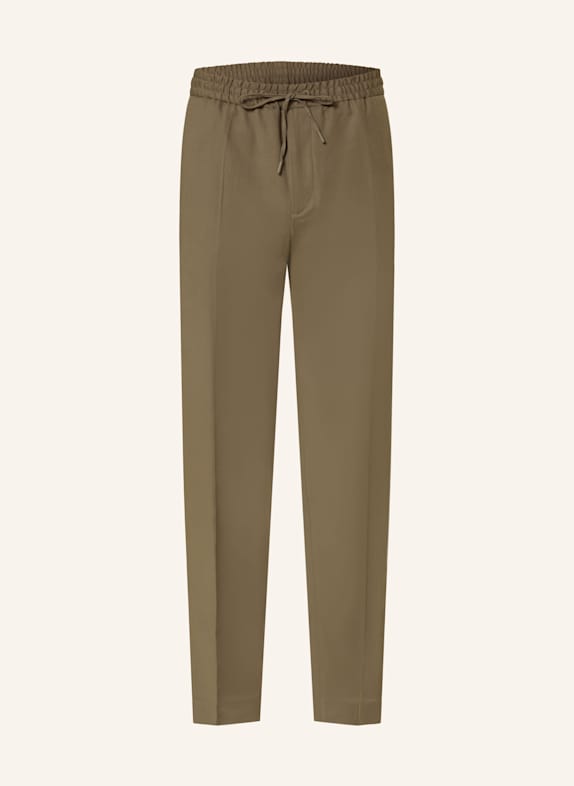 Calvin Klein Hose im Jogging-Stil Tapered Fit KHAKI