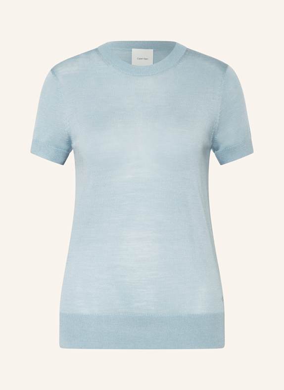 Calvin Klein Strickshirt BLAUGRAU