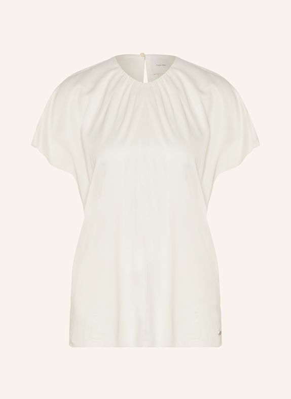 Calvin Klein Blusenshirt aus Satin CREME
