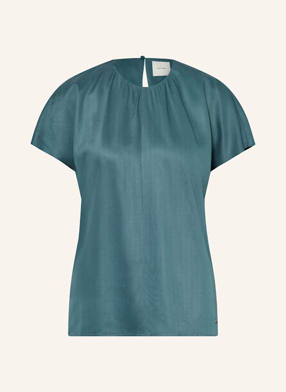 Calvin Klein Blusenshirt aus Satin BLAU