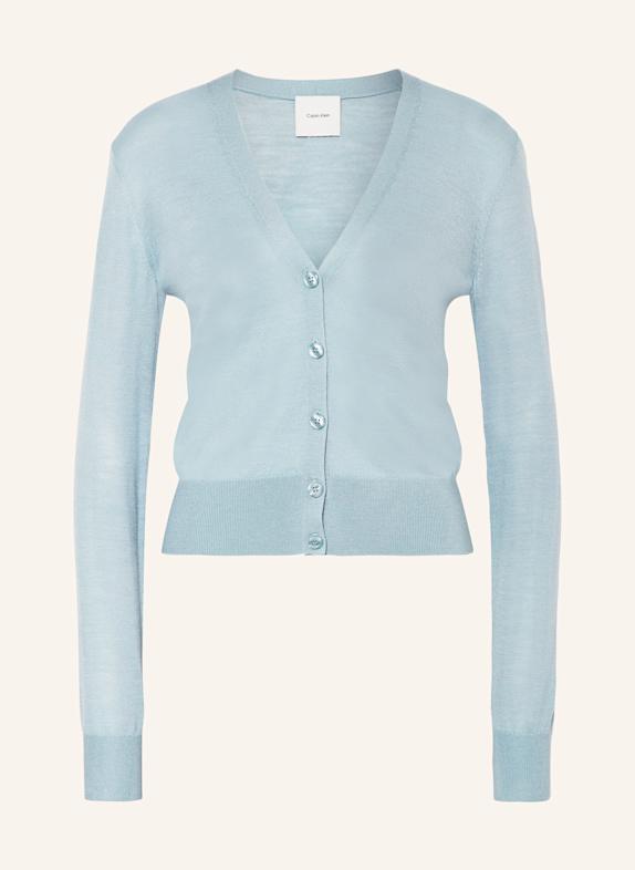 Calvin Klein Strickjacke HELLBLAU