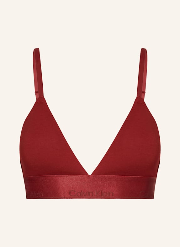 Calvin Klein Triangel-BH MODERN COTTON DUNKELROT