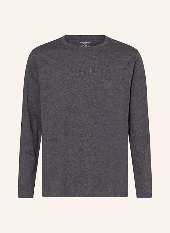 Calvin Klein Schlafshirt DUNKELGRAU