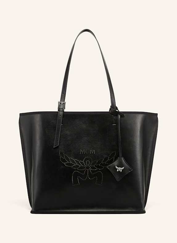 MCM Shopper HIMMEL with pouch BLACK