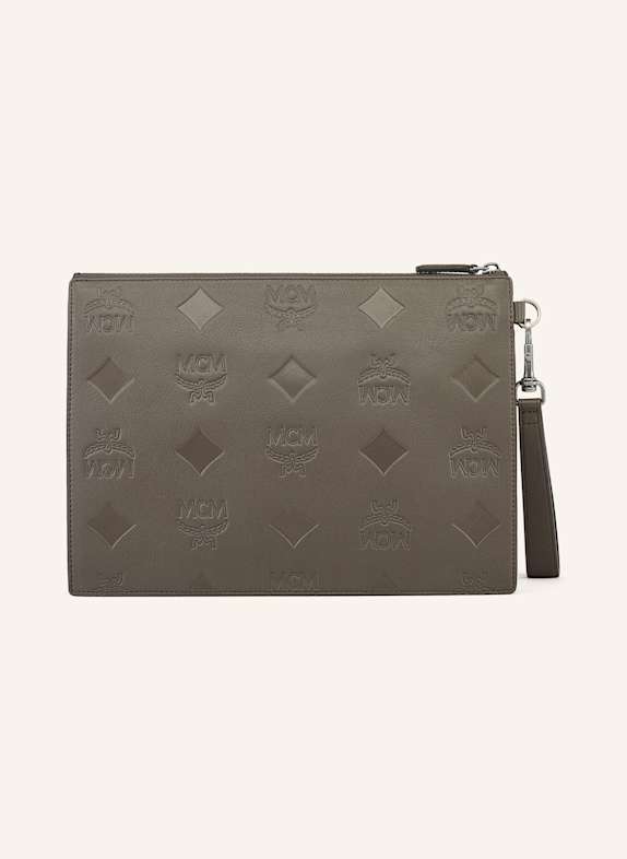 MCM Pouch AREN MEDIUM DARK GRAY
