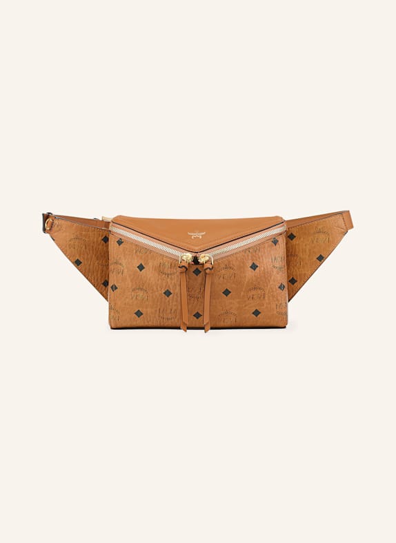 MCM Waist bag Diamond 3D VI COGNAC