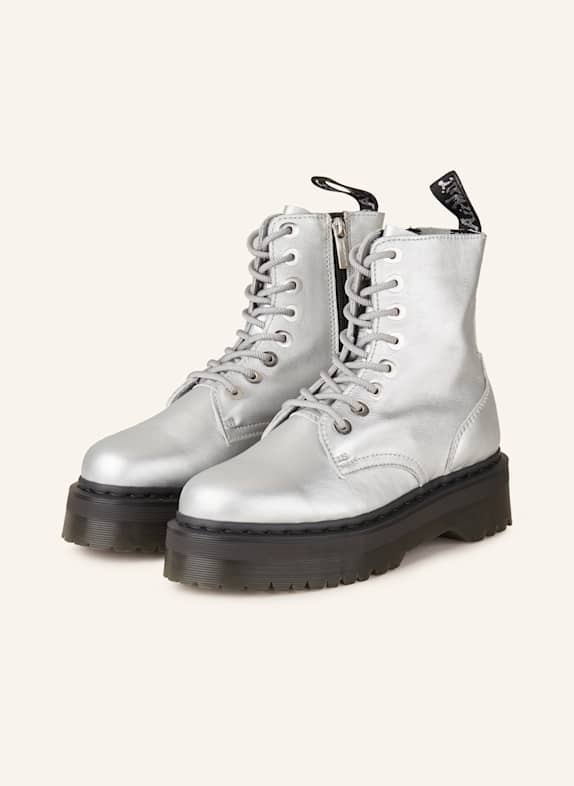 Dr. Martens Plateau-Boots JADON SILBER