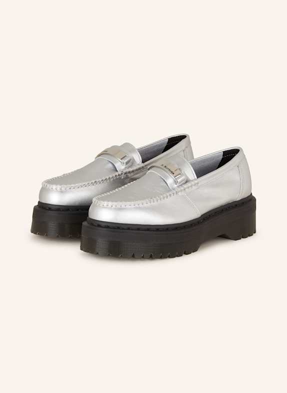 Dr. Martens Plateau-Loafer PENTON II SILBER