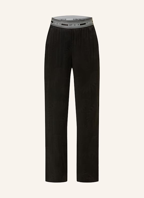 ELIAS RUMELIS Marlenehose ERKELLY aus Satin SCHWARZ