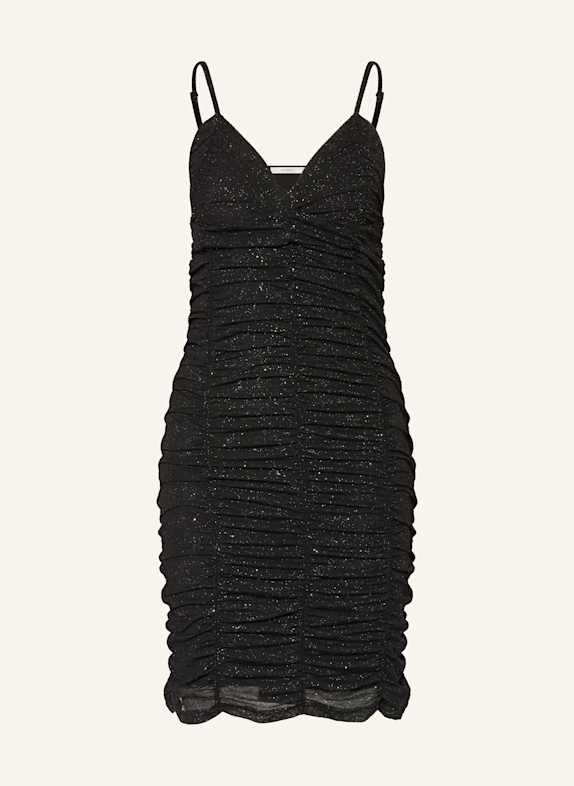GESTUZ Kleid GLIMMAGZ mit Glitzergarn SCHWARZ