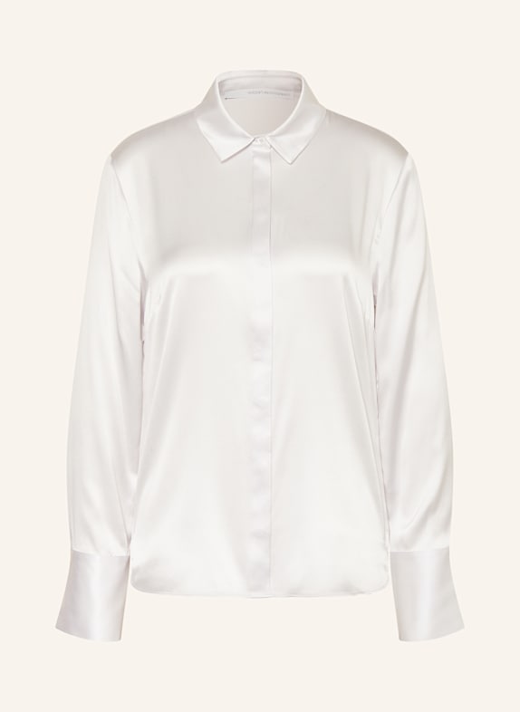 HERZEN'S ANGELEGENHEIT Shirt blouse in silk LIGHT GRAY