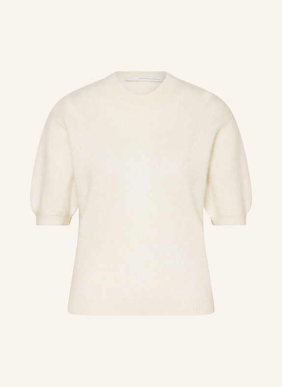 HERZEN'S ANGELEGENHEIT Knit shirt in cashmere WHITE