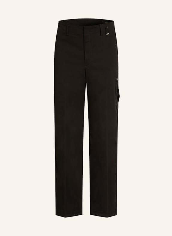 FENDI Cargohose SCHWARZ