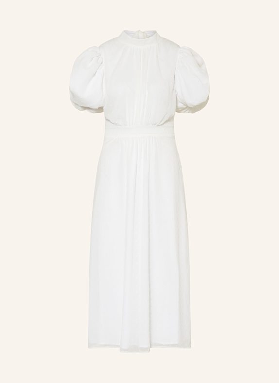 ROTATE Kleid mit Rüschen WEISS