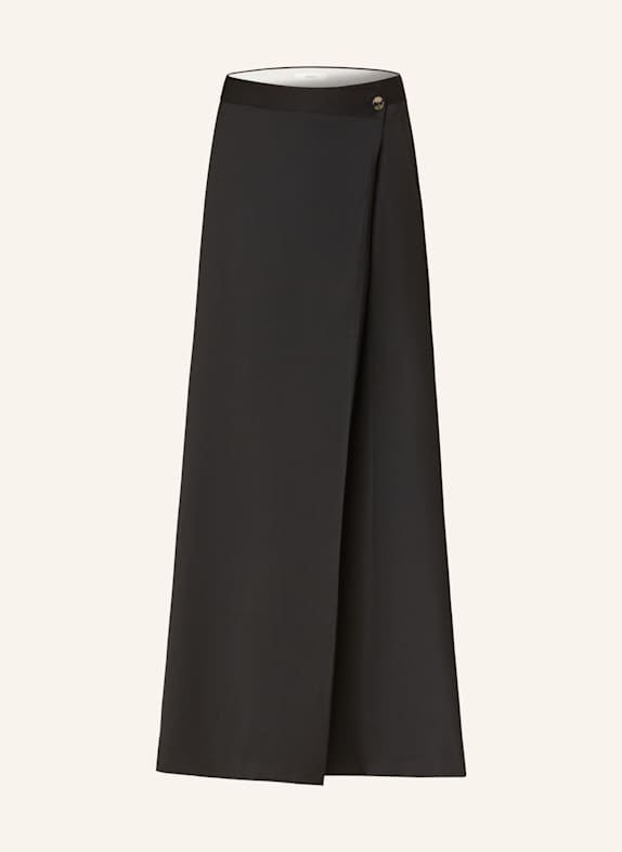InWear YAEKOIW wrap look Marlene trousers BLACK