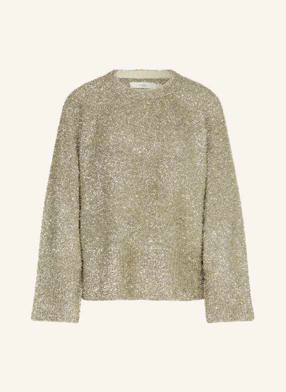 InWear YELENAIW sweater with glitter thread SILVER
