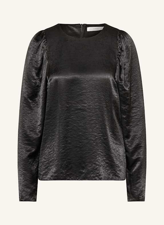 InWear Satin shirt blouse DIDRAIW BLACK