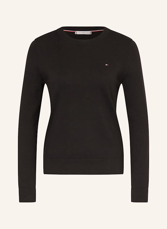 TOMMY HILFIGER Pullover SCHWARZ