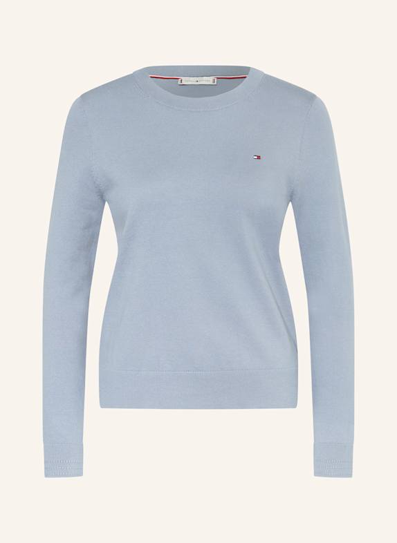 TOMMY HILFIGER Pullover BLAUGRAU