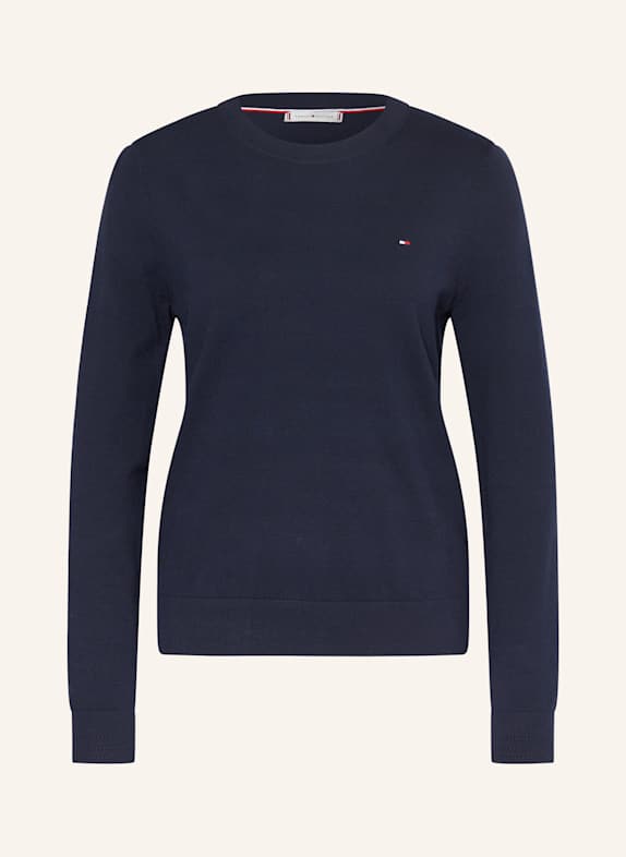 TOMMY HILFIGER Pullover DUNKELBLAU