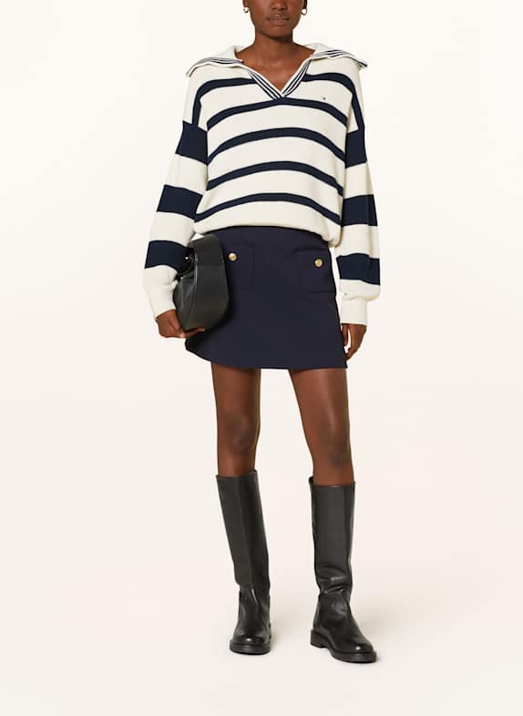 TOMMY HILFIGER Rok DONKERBLAUW