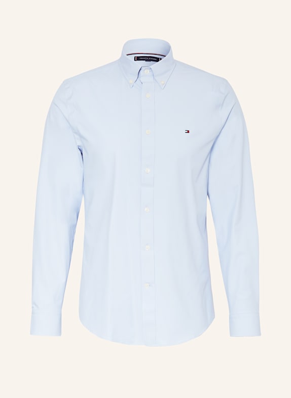 TOMMY HILFIGER Hemd PERFORMANCE Slim Fit HELLBLAU