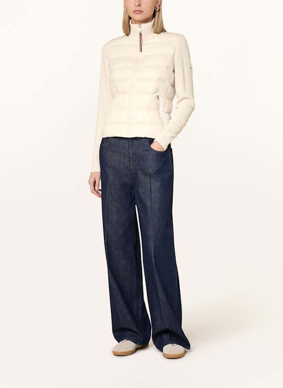 TOMMY HILFIGER Daunenjacke im Materialmix ECRU