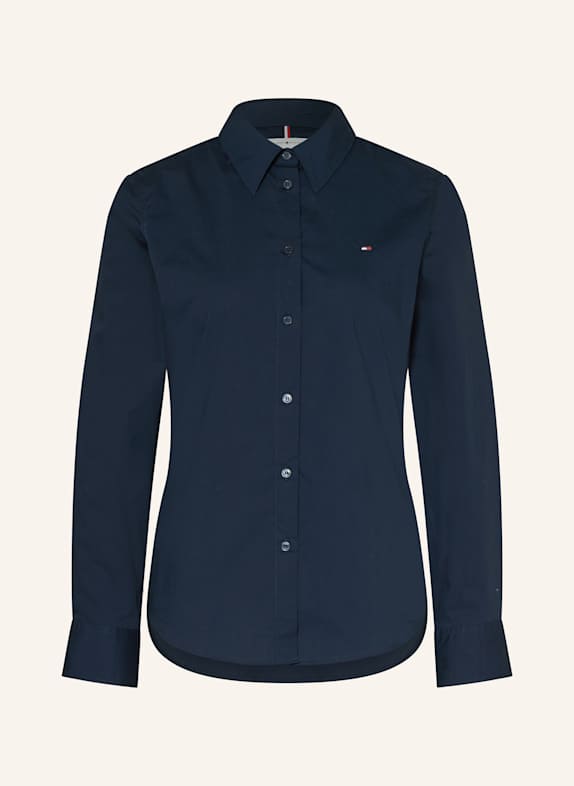 TOMMY HILFIGER Hemdbluse DUNKELBLAU