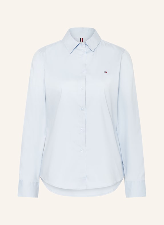TOMMY HILFIGER Hemdbluse HELLBLAU