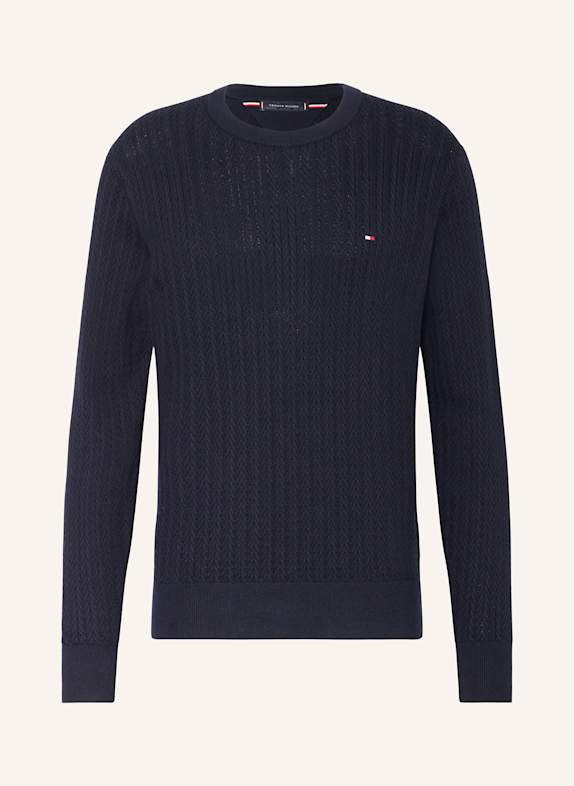 TOMMY HILFIGER Pullover DUNKELBLAU
