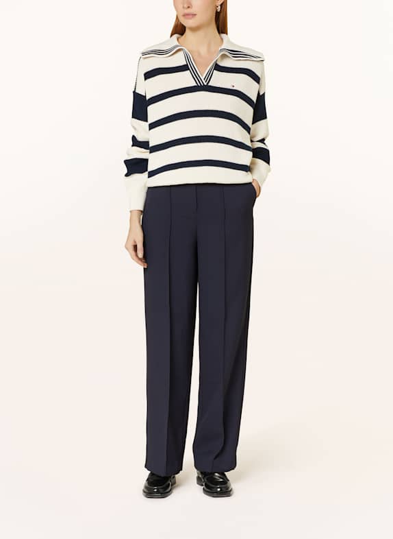 TOMMY HILFIGER pantaloni ALBASTRU ÎNCHIS