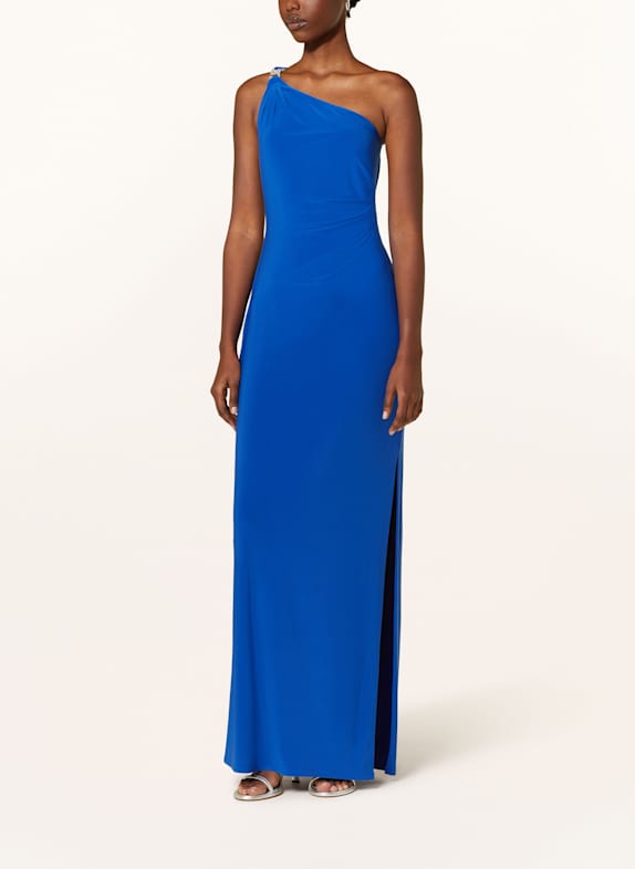 LAUREN RALPH LAUREN One-Shoulder-Kleid BLAU