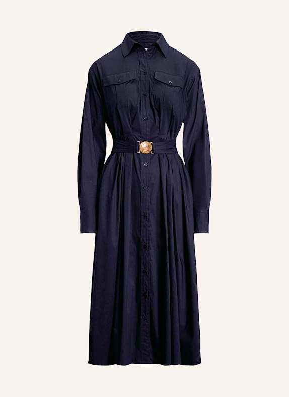 LAUREN RALPH LAUREN Hemdblusenkleid DUNKELBLAU