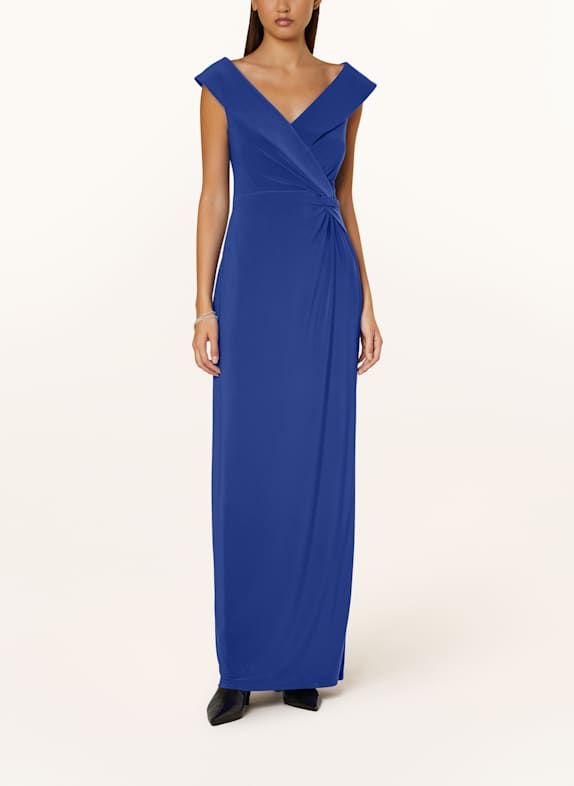LAUREN RALPH LAUREN Abendkleid LEONIDAS BLAU