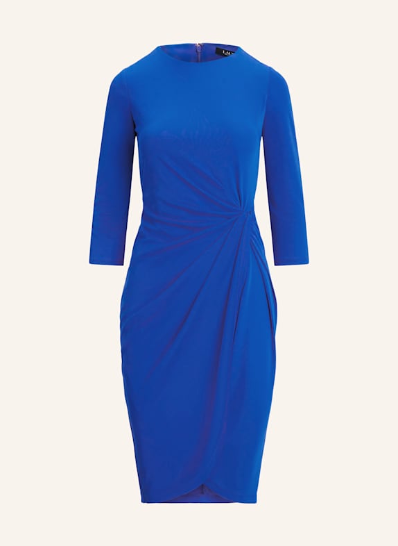LAUREN RALPH LAUREN Jerseykleid mit 3/4-Arm BLAU