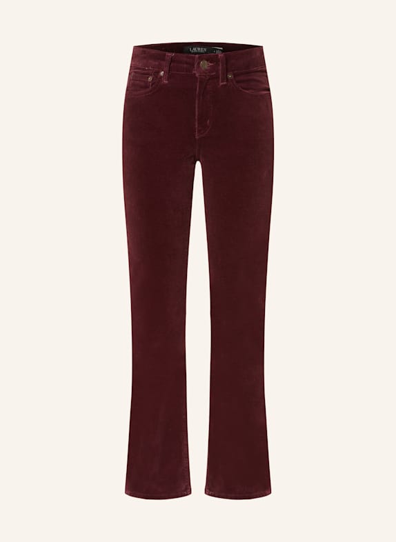 Garcia Jeans Leggings Corduroy trousers DARK RED