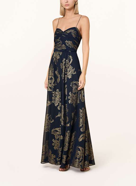 LAUREN RALPH LAUREN Sukienka GRANATOWY / BEŻOWY