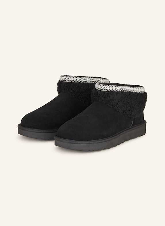 UGG Boots CLASSIC ULTRA MINI BLACK