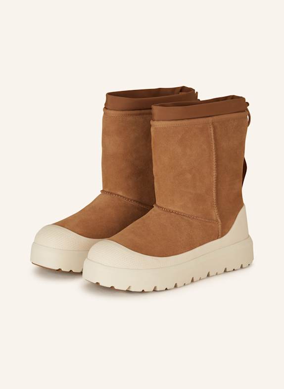 UGG Platform boots CLASSIC SHORT BROWN